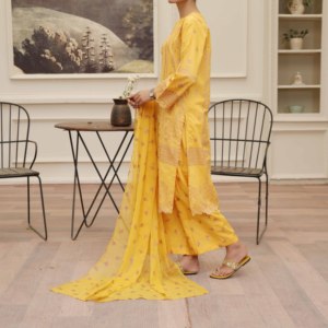 3pcs sérigraphié Cambric Suit PS4921 Club Dresses Produit - Product Image 3