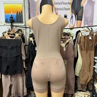 Corset amincissant décontracté en maille à haute compression avec coussinet en éponge (1 pièce)