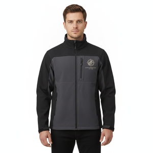 Chaqueta de Forro Polar para Hombre, Color Sólido, Cuello Alto, Cierre de Cremallera, Resistente al Viento, Informal, para Otoño - Product Image 3