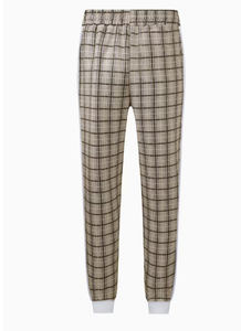 Men Plaid Tracksuit Full Length Casual Wear With Side Pockets Zipper Closure Polyester Cotton Material Autumn Style Regular Fit - Product Image 6