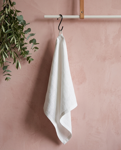 Natural <b>Linen</b> Quick-Dry <b>Tea</b> <b>Towels</b> Disposable Woven Eco-Friendly Cleaning Cloth White Rectangle for Home - Product Image 5