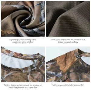 Chemise de pêche à logo personnalisé, manches longues, vêtements de performance, évacuation de l'humidité, protection UV, t-shirt de pêche pour pêcheur professionnel - Product Image 6
