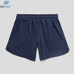 Blue Tech Men's Blue Board <b>Shorts</b> Quick Dry Drawstring Waist Casual <b>Swimwear</b> Solid Color Athletic <b>Shorts</b> OEM Services - Product Image 4