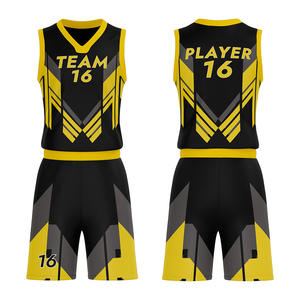 Ensemble d'uniformes de basketball professionnels pour hommes, maillot et short imprimés par sublimation, vêtements de sport d'équipe, design personnalisé OEM - Product Image 5