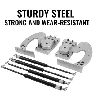 Kit de conversión de puerta Lambo Vertical Universal de 90 grados, bisagra de puertas verticales para Audi, Dodge, Ford, Honda, Toyot - Product Image 5