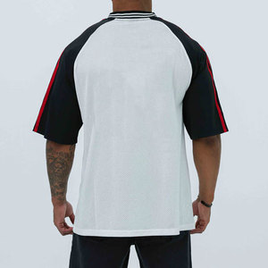 เสื้อยืดคอกลมผู้ชาย ผ้าโพลีเอสเตอร์/คอตตอน 180 กรัม ทรงปกติ แห้งเร็ว ระบายอากาศได้ดี ยืดหยุ่น เหมาะสำหรับเล่นกีฬา วิ่งออกกำลังกาย - Product Image 6