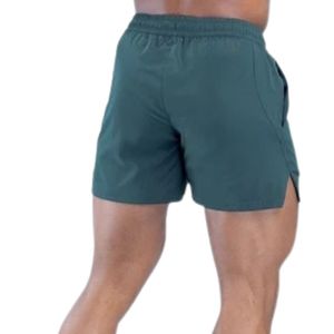 <b>Mens</b> Teal Casual <b>Shorts</b> Athletic Running Workout Sports Gym Training Activewear Summer Outdoor Drawstring <b>Knee</b> <b>Length</b> Custom - Product Image 2