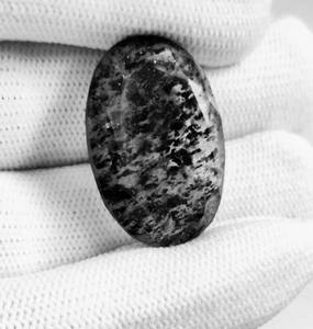 Cuarzo rutilo negro natural AAA, gema facetada ovalada de 30*20 mm, GEMA 100% NATURAL para la fabricación de joyas a precio de mayoreo. - Product Image 2