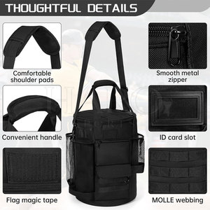 High Capacity Travel Storage <b>Baseball</b> Backpack With Separate Shoe And <b>Ball</b> Pocket Compartments Adjustable Shoulder Straps - Product Image 6