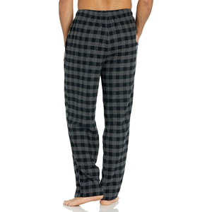 Custom Made Men's Flannel Trouser Mid Quick Dry Breathable Adults Size Top Selling Private Label Casual Style Canvas Flannel - Product Image 4