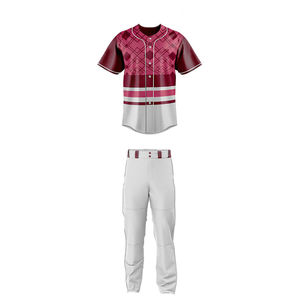 Best Selling Men <b>Baseball</b> Uniform Customized Logo <b>Baseball</b> Uniform Team Wear <b>Baseball</b> Uniform - Product Image 1