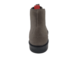 Mocasines de Gamuza Color Tabaco para Hombre, Punta Redonda, Sin Cordones, Suela de Goma Transpirable, Color Sólido, para Todas las Temporadas - Product Image 5