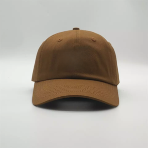 Wholesale Blank <b>Baseball</b> <b>Cap</b> Unstructured Cotton Twill Dad Hat <b>Plain</b> 6 Panel Low Profile Pre-Curved Custom Logo Vintage - Product Image 2