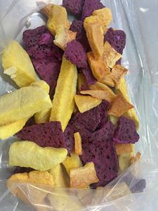 Fruits lyophilisés personnalisables : Snacks instantanés de fruits du dragon séchés de qualité supérieure, 100 % pures tranches de pittaya lyophilisées - Product Image 6