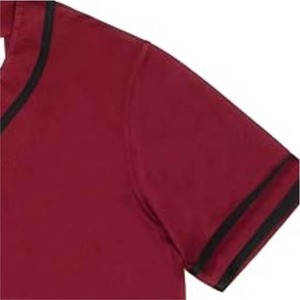 Camiseta de Béisbol Sublimada Transpirable con Diseño Personalizado, Equipación de Equipo con Botones Completos, Chaqueta de Béisbol de Colores Vibrantes para Hombre - Product Image 3