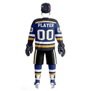 Camiseta de Hockey sobre Hielo Sublimada Personalizada, Uniformes de Equipos Internacionales para Hombres, Mujeres y Jóvenes, Ajuste Personalizado, Profesional, Alta Calidad - Product Image 6