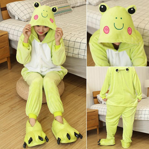 Combinaison de nuit à capuche pour femme, motif Dragon Rouge, manches longues, en polaire douce, longueur intégrale, costume de personnage d'hiver, pyjama une pièce - Product Image 6