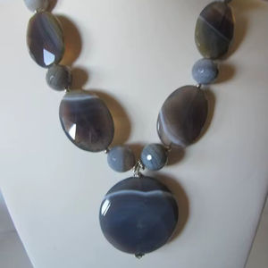 Collar de Moda con Cuentas de Resina, Unisex, con Colgante de Manzana y Frutas como Naranja y Cereza, con Moissanita, Joyería para Fiestas - Product Image 1