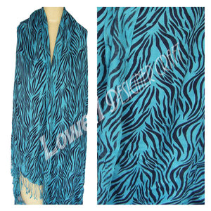 Écharpe élégante en viscose tricotée à imprimé animal pour femme, douce, légère, tendance, pour l'hiver et l'automne, cache-cou stylé - Product Image 3