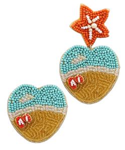 Premium Luxe Inde Perlé Broderie Fruits Boucles D'oreilles Élégant Travail Manuel Nouveau Design À La Mode Élégant et Mignon - Product Image 2