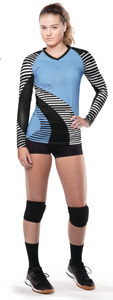 Camiseta de Voleibol Antibacteriana de Alta Calidad con Elasticidad en Cuatro Direcciones, Logotipo Personalizado del Equipo, Transpirable, de Secado Rápido, Ropa Deportiva - Product Image 6