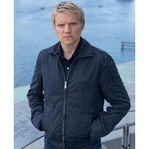 Trex Export Men's Brown Genuine Leather <b>Long</b> <b>Coat</b> Turn-down Collar Single Breasted <b>Waterproof</b> Workwear Style <b>Winter</b> Wear - Product Image 5