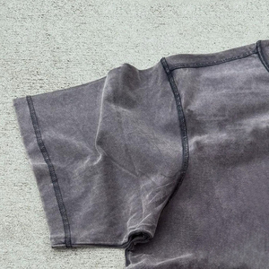 Camiseta Ringer Personalizada 100% Algodón 280g, Corte Holgado, Costuras Reforzadas, Tejido Sólido, Camisetas para Hombre - Product Image 4