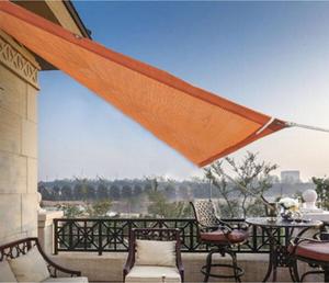 Green HDPE Sun Shade Sail Rectangle UV Blocking Mesh <b>Tarp</b> Breathable Outdoor Patio Garden Canopy - Product Image 4
