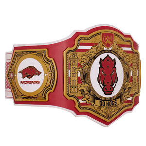 Ceintures de champion personnalisées en cuir pour les fans d'Arkansas, objets de collection pour les fans, fabriquées au Pakistan - Product Image 4