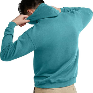 Unisex Cotton Hoodie Fleece Lined Breathable Custom Logo OEM Hot Selling Cotton Fleece Hoodie <b>Waterproof</b> Unisex OEM Factory - Product Image 2