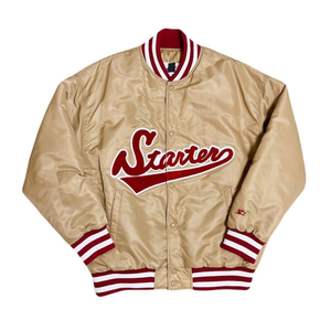 Chaqueta Bomber de Nailon Personalizada para Hombre con Cuello de Piel y Cierre de Botones para Invierno - Product Image 4