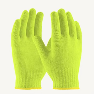 Cotton <b>Gloves</b> Wrist Length Plain Style Bright Green Warmth For Daily Use Spring Autumn Soft <b>Knit</b> Cotton <b>Gloves</b> Breathable - Product Image 1