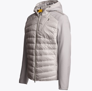 Chaqueta Híbrida Impermeable y Cortavientos Negra Acolchada con Burbujas de Plumas para Venta - Product Image 5