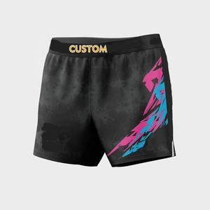 Camisetas de Muay Thai de Poliéster de Alta Calidad, Cintura Elástica, Top Sólido, Conjuntos de Moda para Gimnasio, MMA, Boxeo, Kickboxing, para Hombres y Mujeres, Tallas Grandes, OEM - Product Image 4