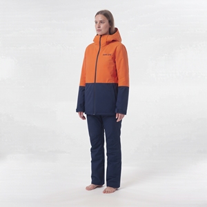 Conjunto de Traje de Esquí con Capucha para Mujer, Impermeable, Cortavientos, Transpirable, Chaqueta y Pantalones de Invierno para Actividades al Aire Libre - Product Image 5