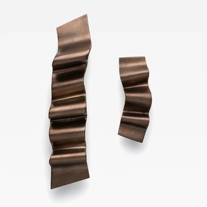 Luxury Solid Brass Wavy Cabinet Handle Modern S-Shape Kitchen Cupboard Pulls Unique Designer Drawer Hardware - Product Image 2