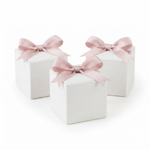 Cinta de Satén Rosa Azulado de 12mm, de una Sola Cara, Venta al por Mayor, 10 Rollos x 8 Metros, para Regalos Nupciales, Cajas de Panadería, Empaque de Marca, Eventos, al por Mayor - Product Image 4