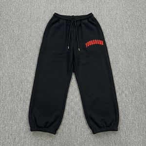 Pantalones Deportivos Personalizados para Mujer, Pantalones Deportivos de Algodón con Encaje, a la Moda, Casuales, de Color Sólido, Pantalones Deportivos para Mujer - Product Image 2