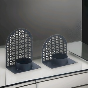 New Arrival Stainless Steel Candle <b>Holder</b> Wall Hanging Candle <b>Holder</b> with <b>Black</b> Powder Coated Set of 2 at Reasonable Price - Product Image 1