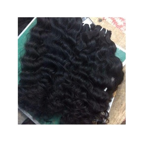 Extensions de cheveux naturels en trame, vente en gros, cheveux humains vierges indiens bruts 10A 12A, double trame, ondulés, en lots - Product Image 5