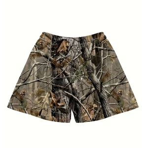 Shorts de chasse personnalisés sur mesure, séchage rapide, respirants, en mesh pour hommes, best-sellers, shorts de sport pour la chasse - Product Image 3