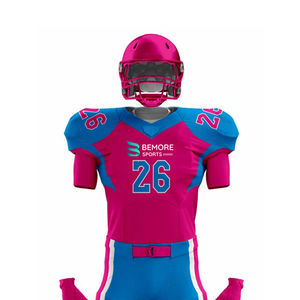Uniforme de football américain de haute qualité, personnalisable, vente en gros OEM - Product Image 3