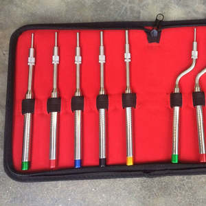 Kit professionnel de restauration dentaire manuelle en acier inoxydable, ensemble d'instruments de 10 pièces - Product Image 3