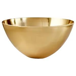 Premium Stainless <b>Soup</b> <b>Bowl</b> Metal Round Deep Contemporary Kitchenware - Product Image 1