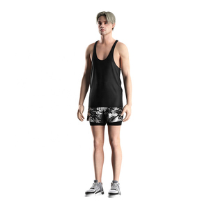 Top Quality Gym Dry-Fit Bodybuilding Mens Lined Custom Logo Double <b>Layer</b> Fashion Gym Men's 2 in 1 Workout Running Shorts - Product Image 5