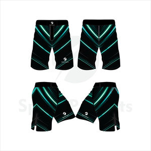 Shorts de MMA professionnels pour entraînement, matériau de haute qualité, respirant, vêtements de sport pour hommes, shorts de MMA personnalisés sublimés - Product Image 5