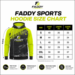 Sweat-shirt de sport personnalisé sublimé pour homme, à séchage rapide, respirant, manches raglan, vert fluo, pour entraînement - Product Image 6