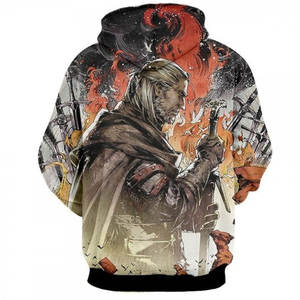 Sudadera con Capucha Personalizada con Estampado por Sublimación 3D, Sudadera de Forro Polar de Poliéster de 280 g/m², Sudadera con Capucha de Alta Calidad con Estampado Completo con Temática de Videojuegos para Hombre - Product Image 2