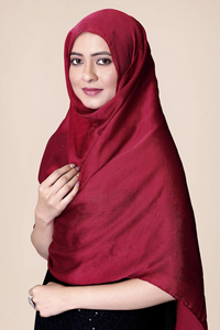 Custom Satin Plain Square Hijab Scarf Solid Color Skin Friendly <b>Head</b> <b>Wrap</b> Spring Summer OEM ODM Textile Manufacturer - Product Image 5