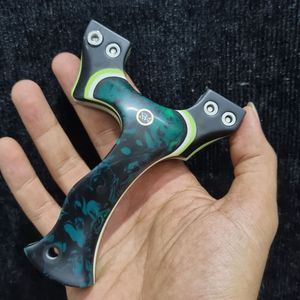 High Performance Ergonomic NFZ Slingshot ID Douglas Tactical Outdoor Catapult for Hunting and Target Training Handmade Indonesia - Product Image 5